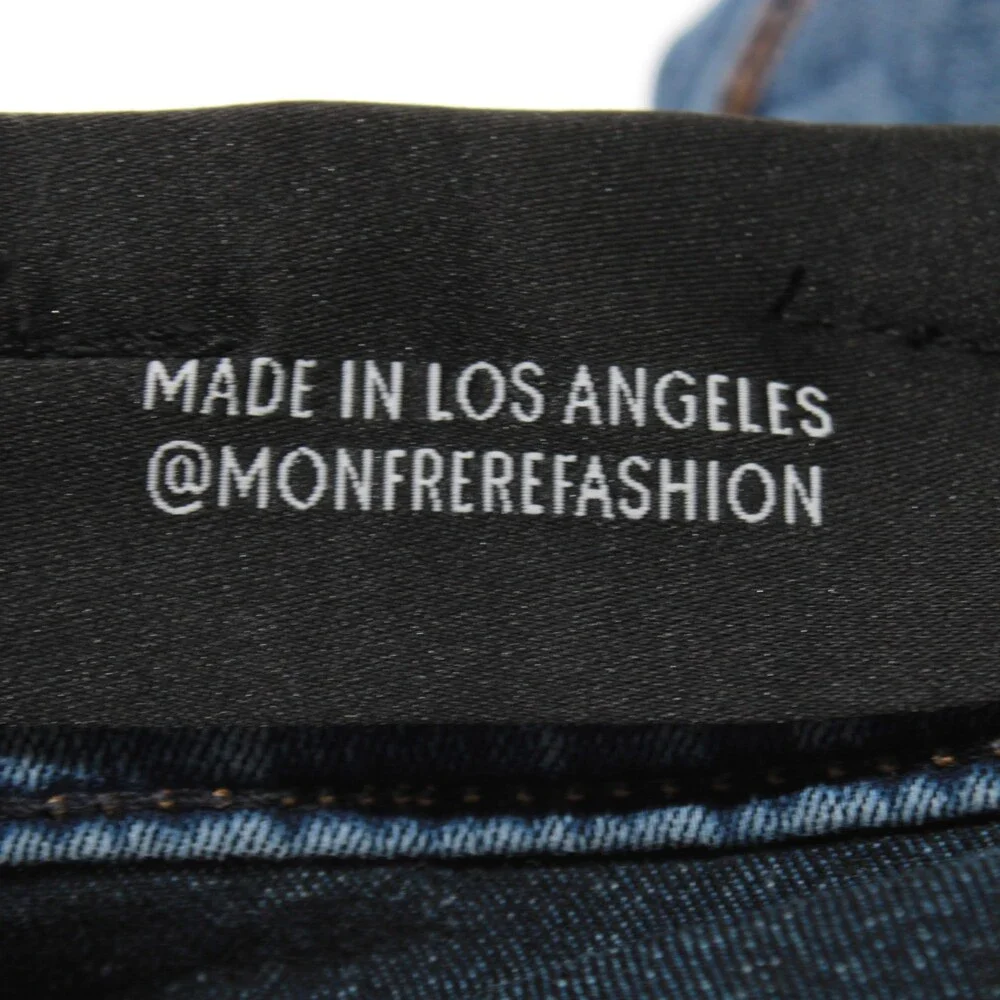 Monfrere NWT Denim Jeans Size 30 US Slim Fit Brando in Blue Cotton Blend